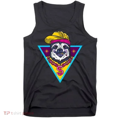 Gangsta Sloth Tank Top