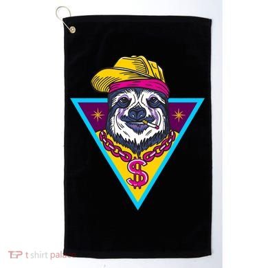 Gangsta Sloth Golf Towel