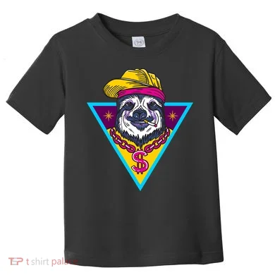 Gangsta Sloth Toddler T-Shirt