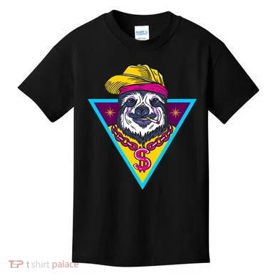Gangsta Sloth Kids T-Shirt