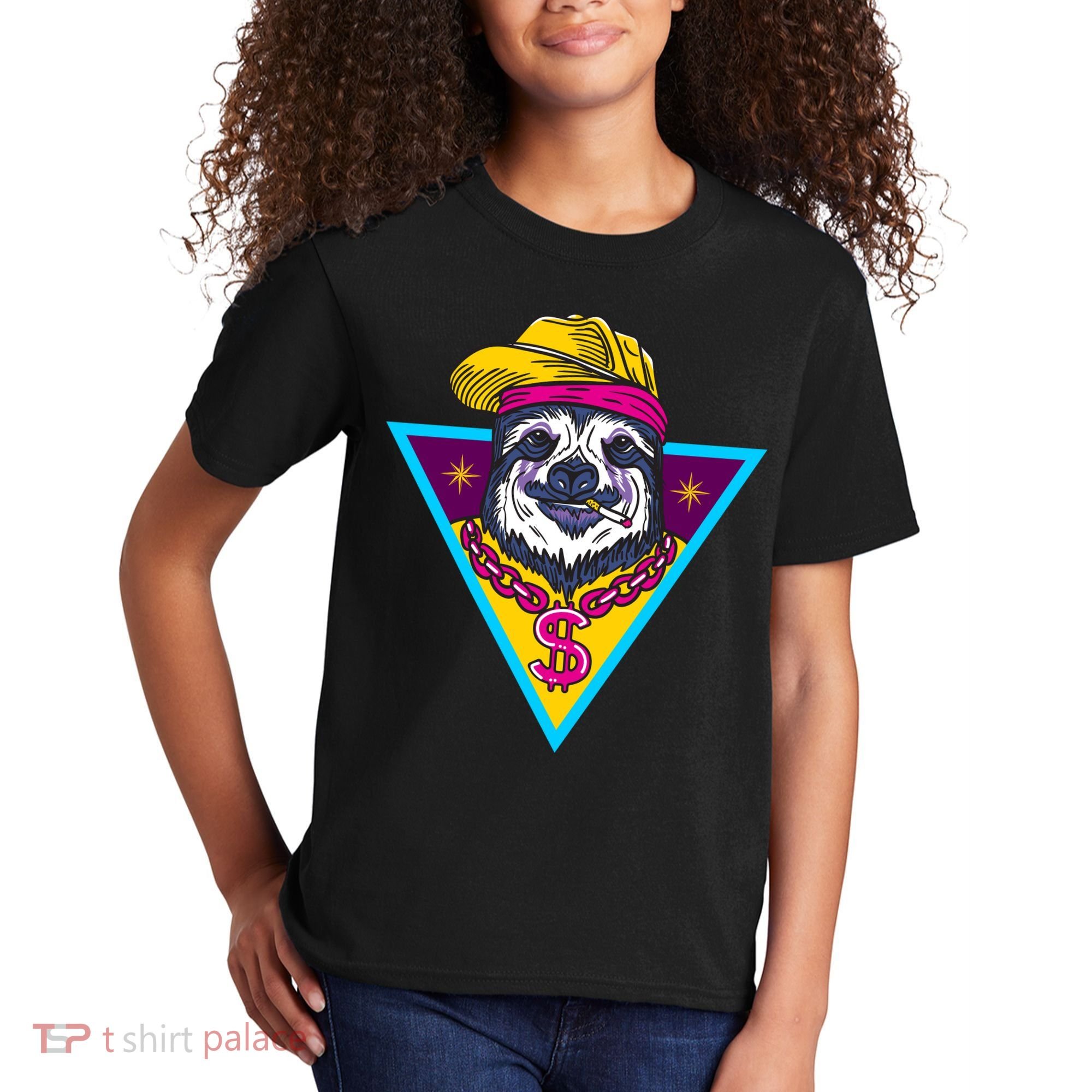 Gangsta Sloth Kids T-Shirt