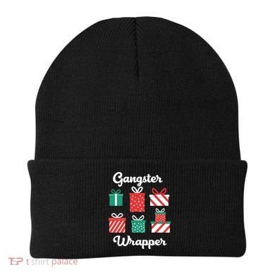 Gangsta Wrapper Funny Christmas Gift Beanie