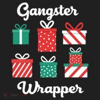Gangsta Wrapper Funny Christmas Gift Hat thumb 2