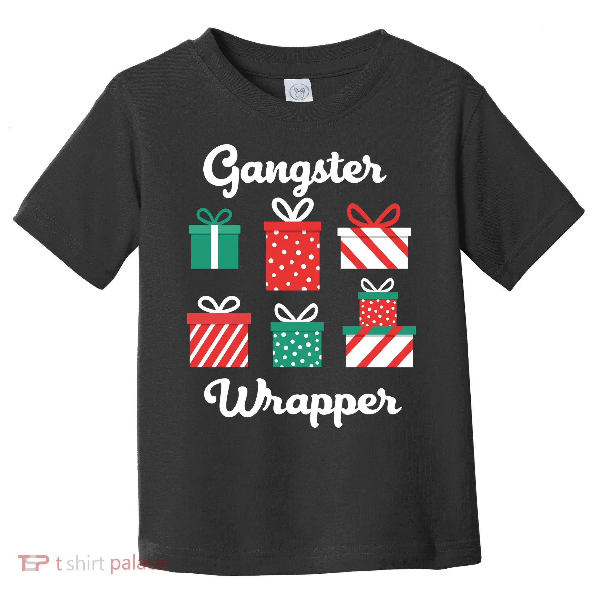 Gangsta Wrapper Funny Christmas Gift Toddler T-Shirt