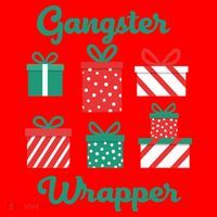 Gangsta Wrapper Funny Christmas Gift Santa Hat thumb 1