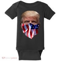 Gangster Donald Trump Baby Bodysuit thumb 0