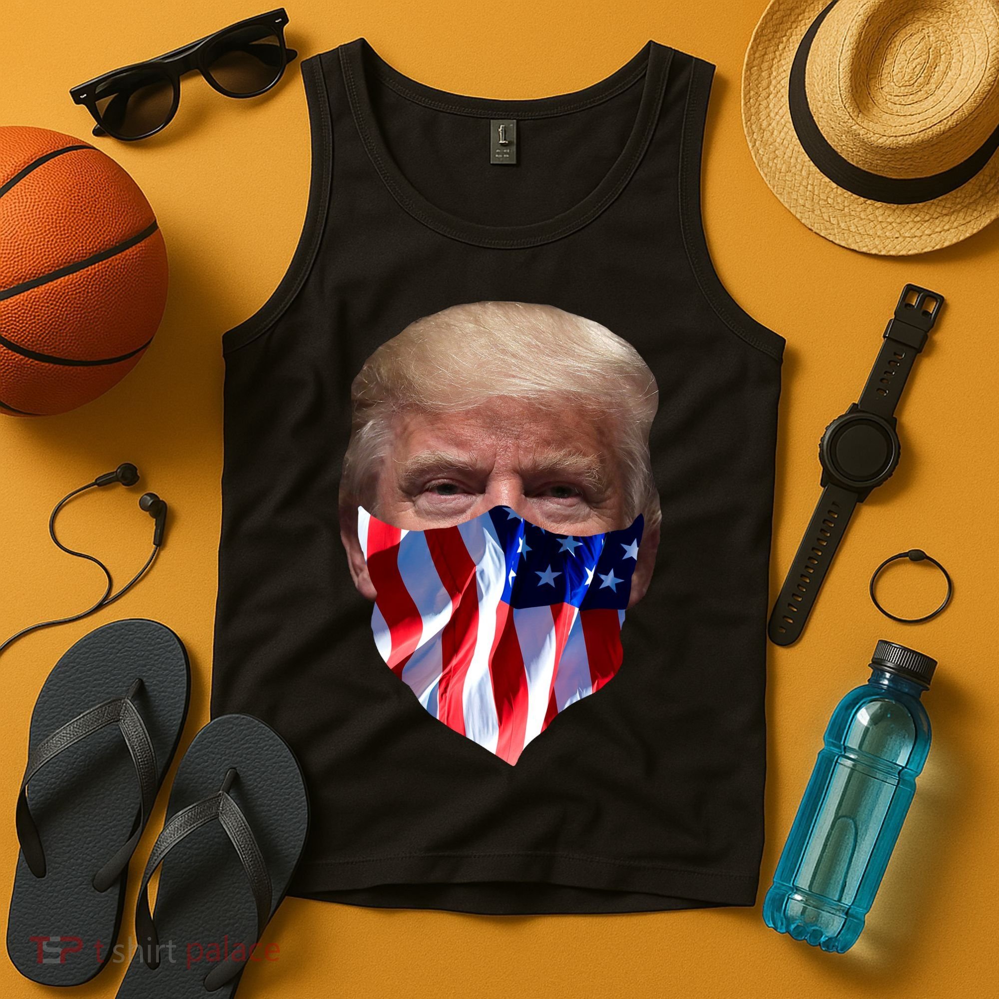 Gangster Donald Trump Tank Top