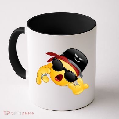 Gangster Emoji Smiley Coffee Mug