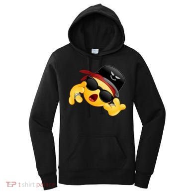 Gangster Emoji Smiley Women's Hoodie