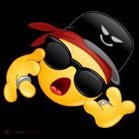 Gangster Emoji Smiley Ornament thumb 1