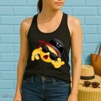 Gangster Emoji Smiley Women's Tank Top thumb 2