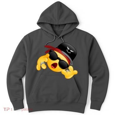 Gangster Emoji Smiley Hoodie