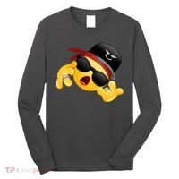Gangster Emoji Smiley Long Sleeve Shirt thumb 0