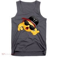 Gangster Emoji Smiley Tank Top thumb 0
