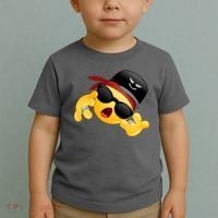 Gangster Emoji Smiley Toddler T-Shirt thumb 2