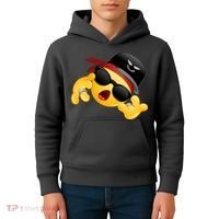 Gangster Emoji Smiley Kids Hoodie thumb 4