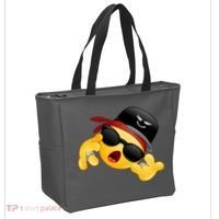 Gangster Emoji Smiley Tote Bag thumb 2