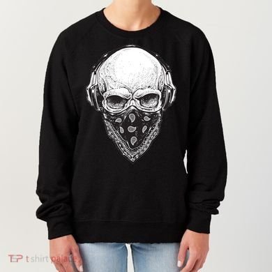 Gangster Skull Women's Sweatshirt
