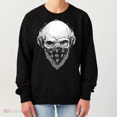 Gangster Skull Women's Sweatshirt