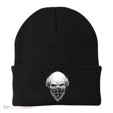 Gangster Skull Beanie