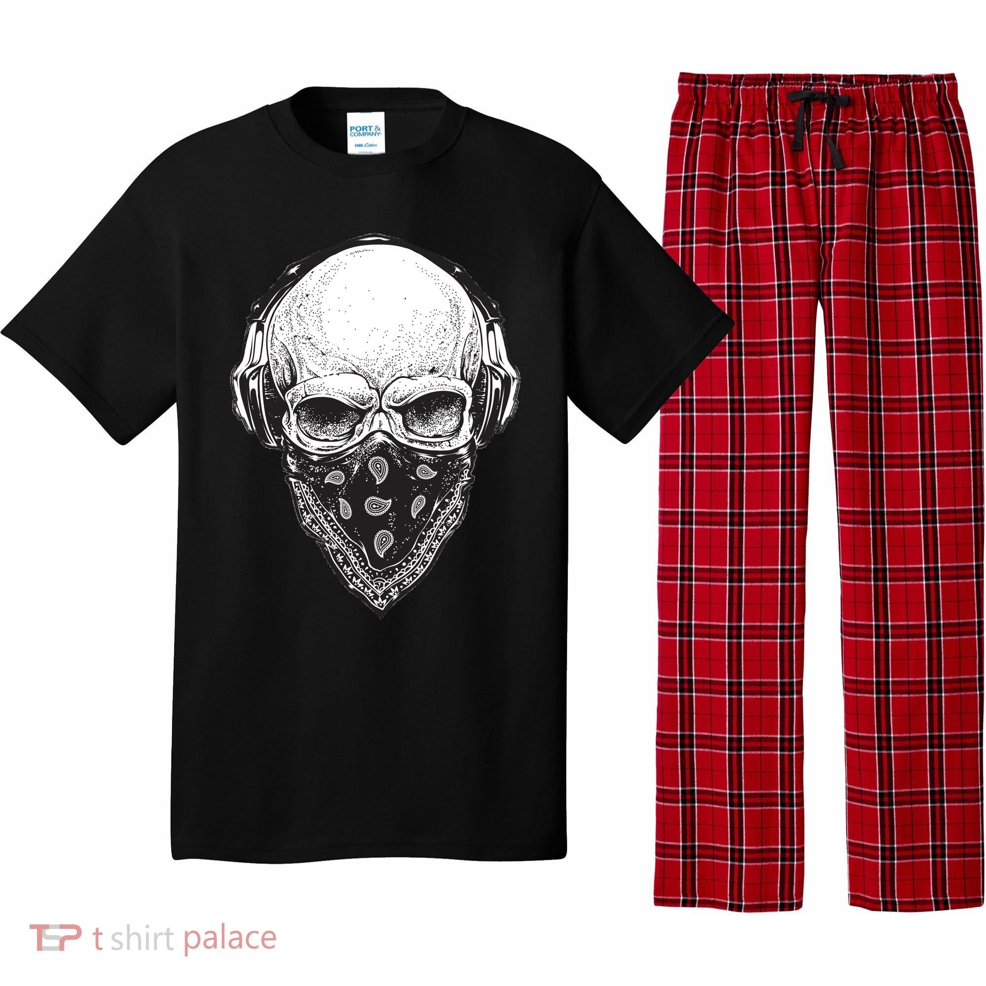 Gangster Skull Pajama Set