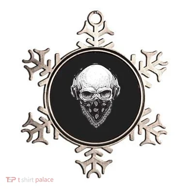 Gangster Skull Ornament