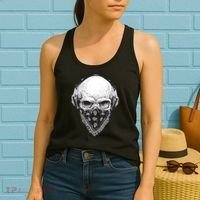 Gangster Skull Women's Tank Top thumb 2