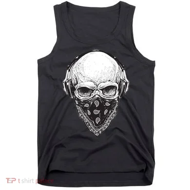 Gangster Skull Tank Top