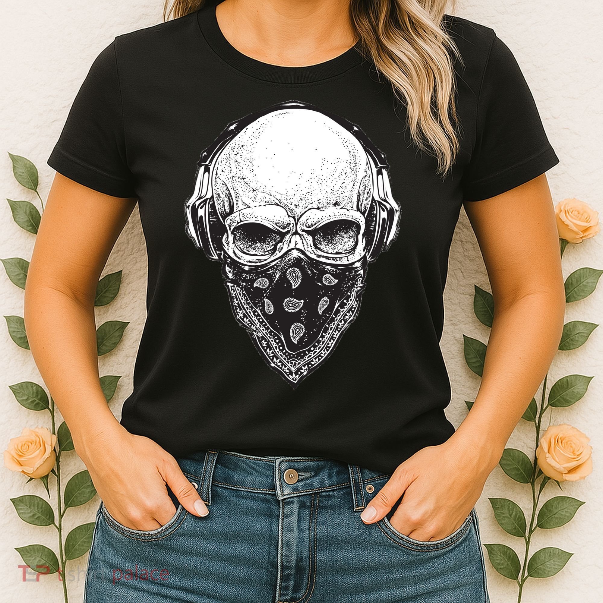 Gangster Skull Women's T-Shirt
