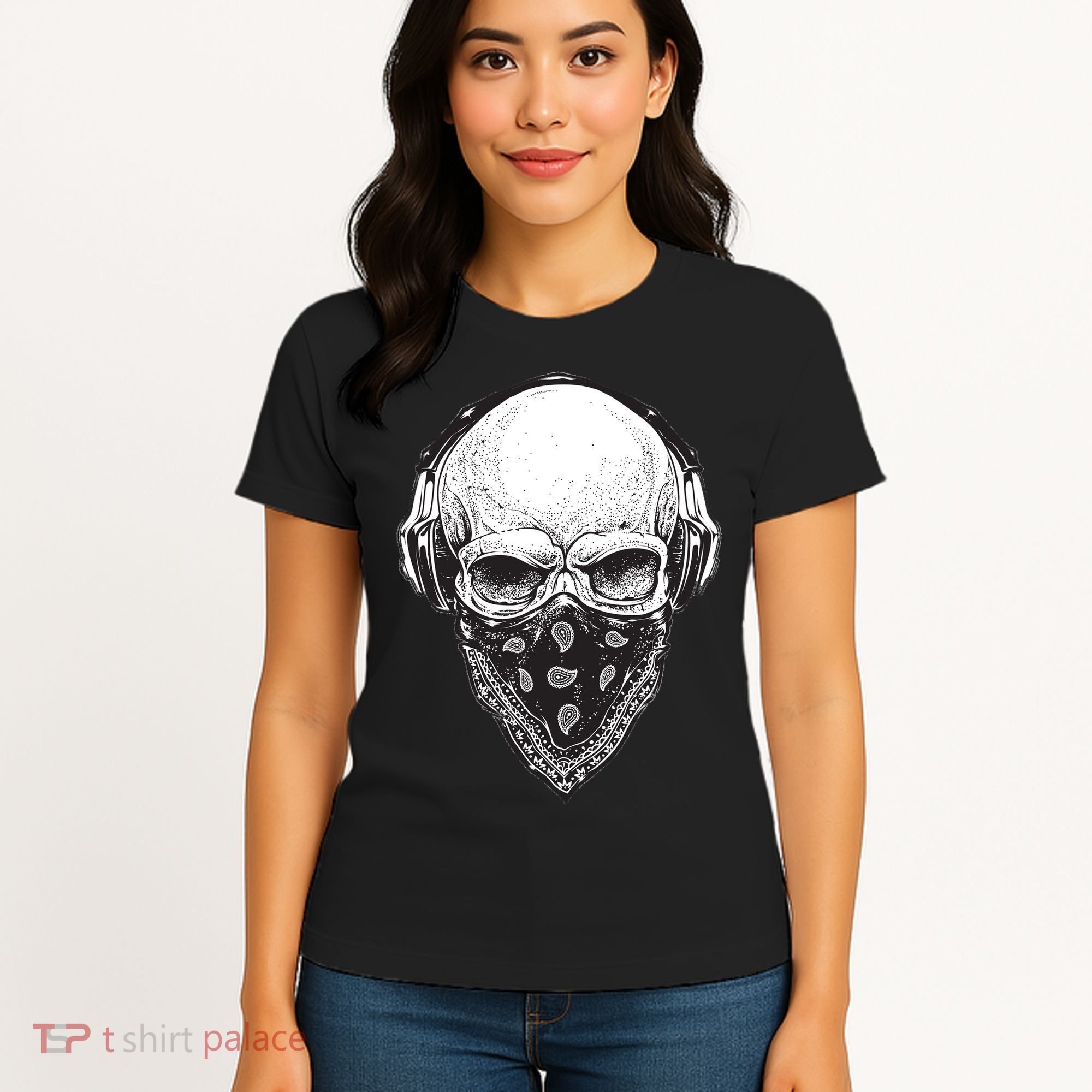 Gangster Skull Women's T-Shirt