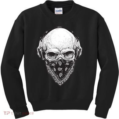 Gangster Skull Kids Sweatshirt
