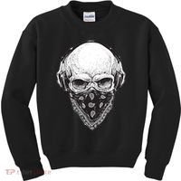 Gangster Skull Kids Sweatshirt thumb 0