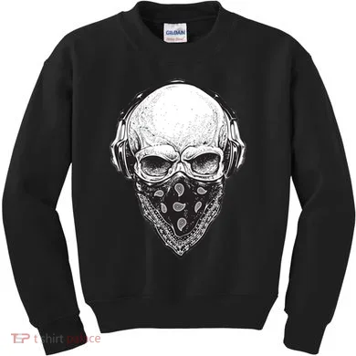 Gangster Skull Kids Sweatshirt
