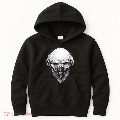 Gangster Skull Kids Hoodie