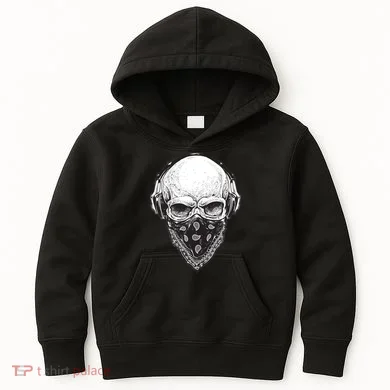 Gangster Skull Kids Hoodie