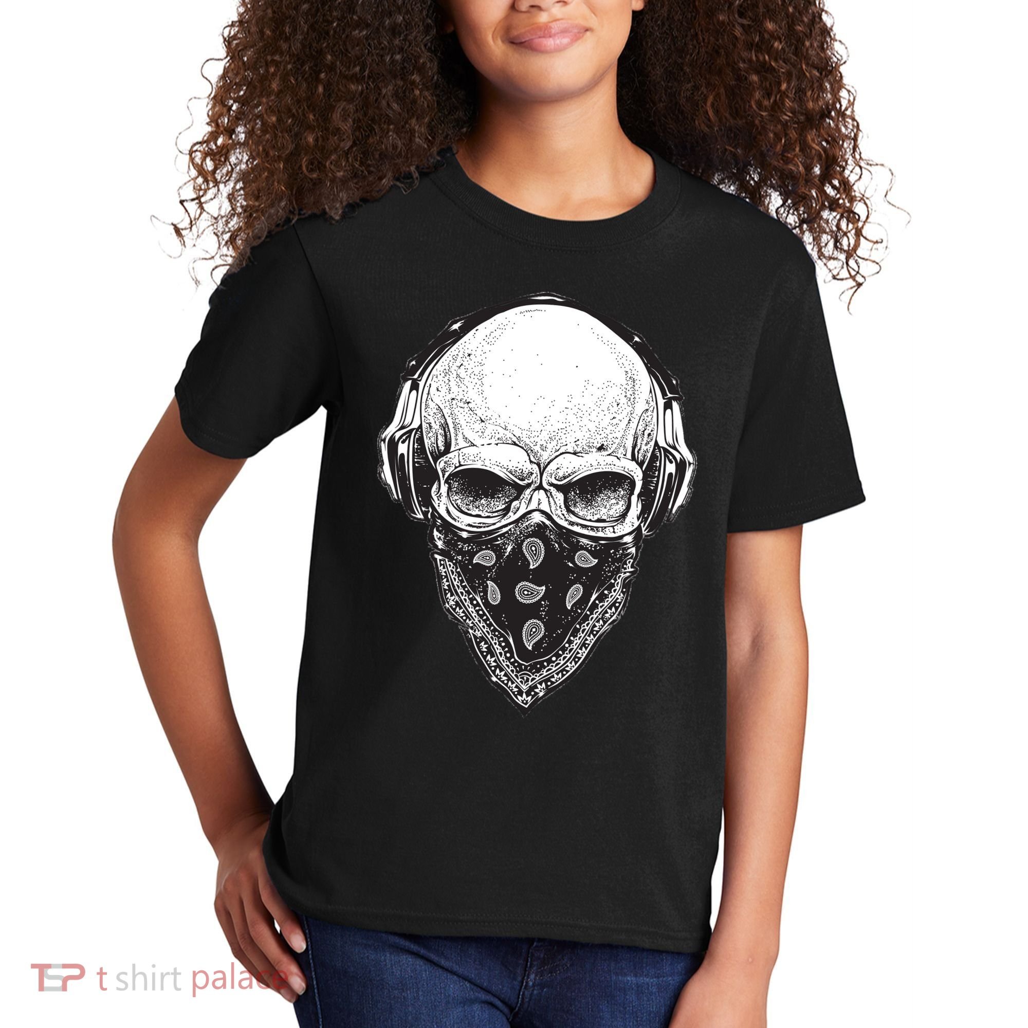 Gangster Skull Kids T-Shirt