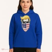 Gangster Trump USA Bandanna Skull Hoodie thumb 5