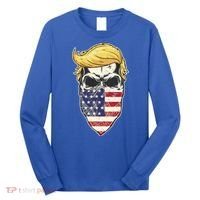 Gangster Trump USA Bandanna Skull Long Sleeve Shirt thumb 0