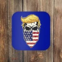 Gangster Trump USA Bandanna Skull Coaster thumb 0