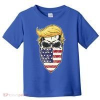 Gangster Trump USA Bandanna Skull Toddler T-Shirt thumb 0