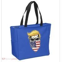 Gangster Trump USA Bandanna Skull Tote Bag thumb 2