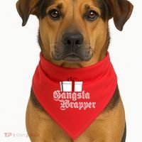 Gangster Wrapper USA-Made Doggie Bandana thumb 1