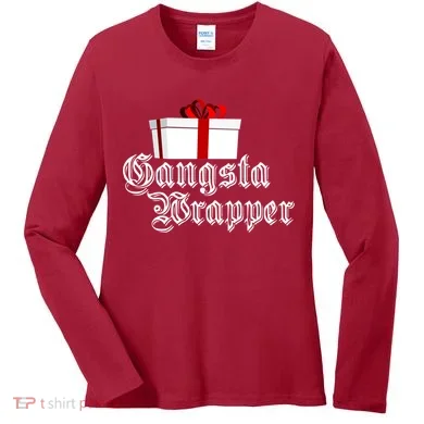 Gangster Wrapper Women's Long Sleeve Shirt