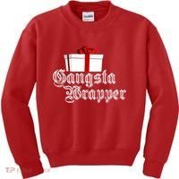 Gangster Wrapper Kids Sweatshirt thumb 0
