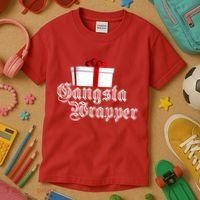 Gangster Wrapper Kids T-Shirt thumb 3