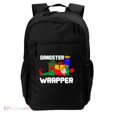 Gangster Wrapper Elf Gift Wrapping Backpack
