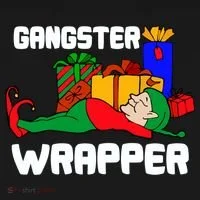 Gangster Wrapper Elf Gift Wrapping Backpack thumb 2