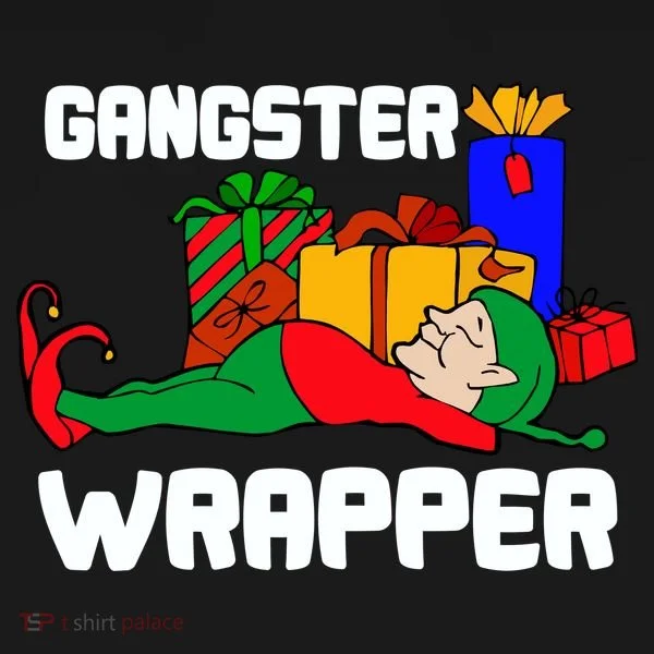 Gangster Wrapper Elf Gift Wrapping Backpack