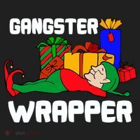 Gangster Wrapper Elf Gift Wrapping Tumbler thumb 3