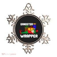 Gangster Wrapper Elf Gift Wrapping Ornament thumb 0